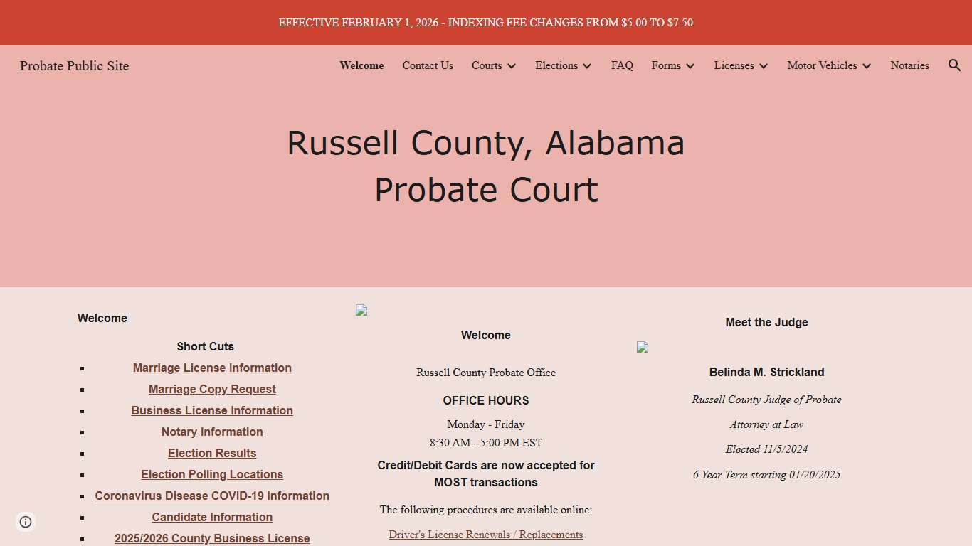 Probate Public Site